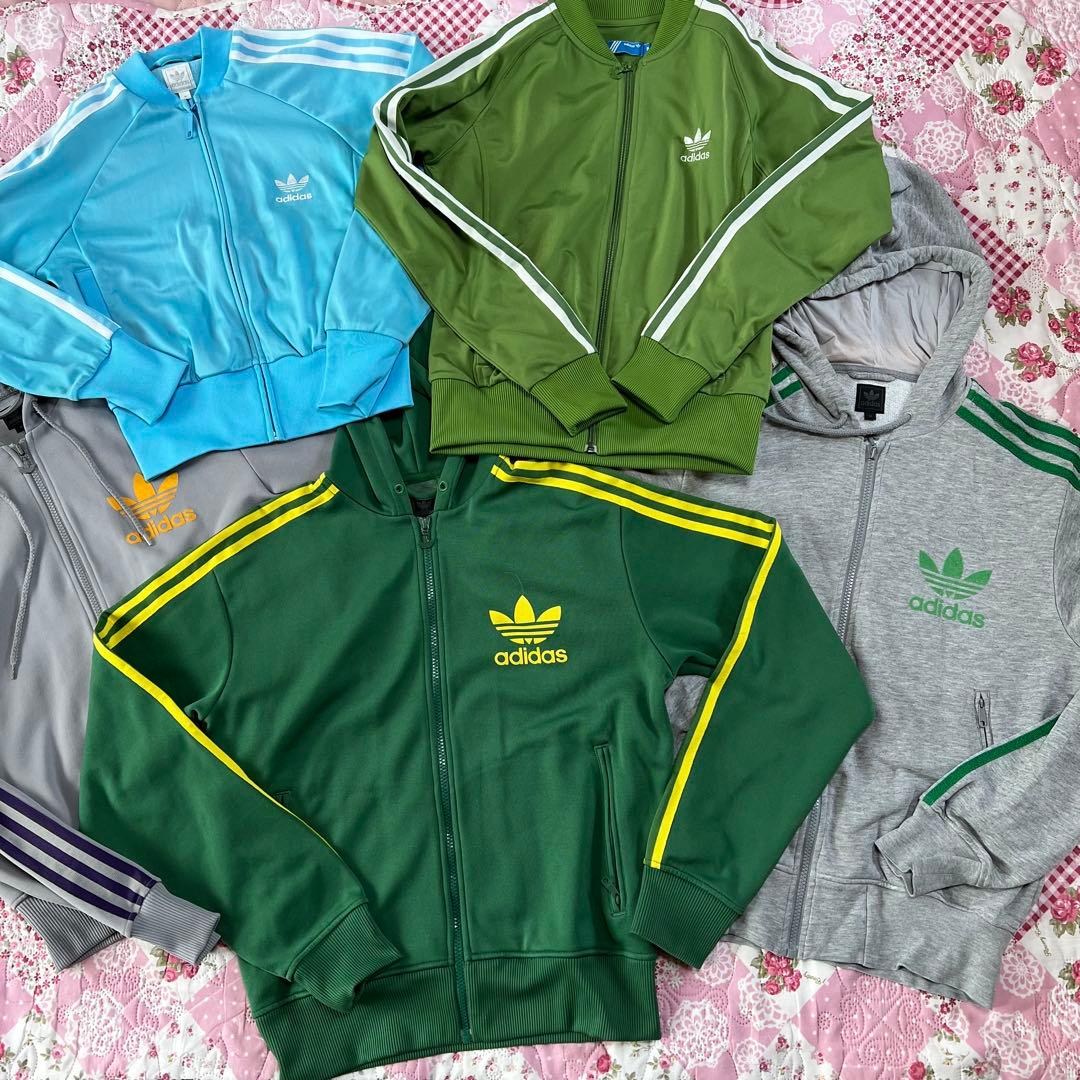 【adidas】ジャージまとめ売り【訳あり/ボロ古着】