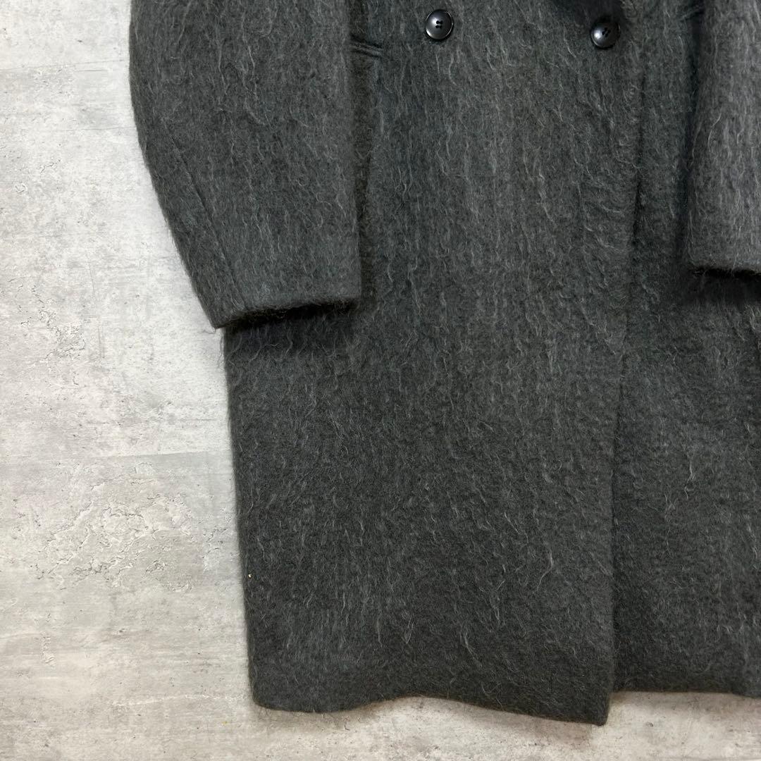 美品 UNCRAVE アンクレイヴ シャギーオーバーコート　ロングコート