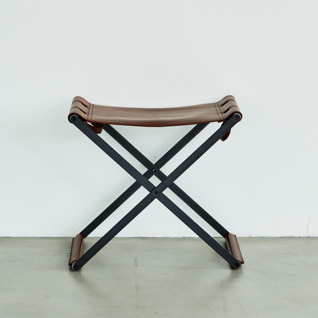 hobo ホーボー Cow Leather Folding Chair
