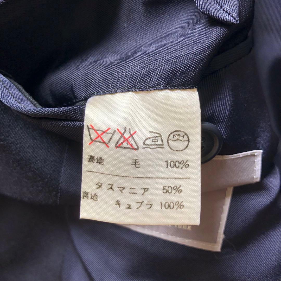 ★希少レア★イッセイミヤケ テーラードジャケット 筆タグ ネイビー ヴィンテージ