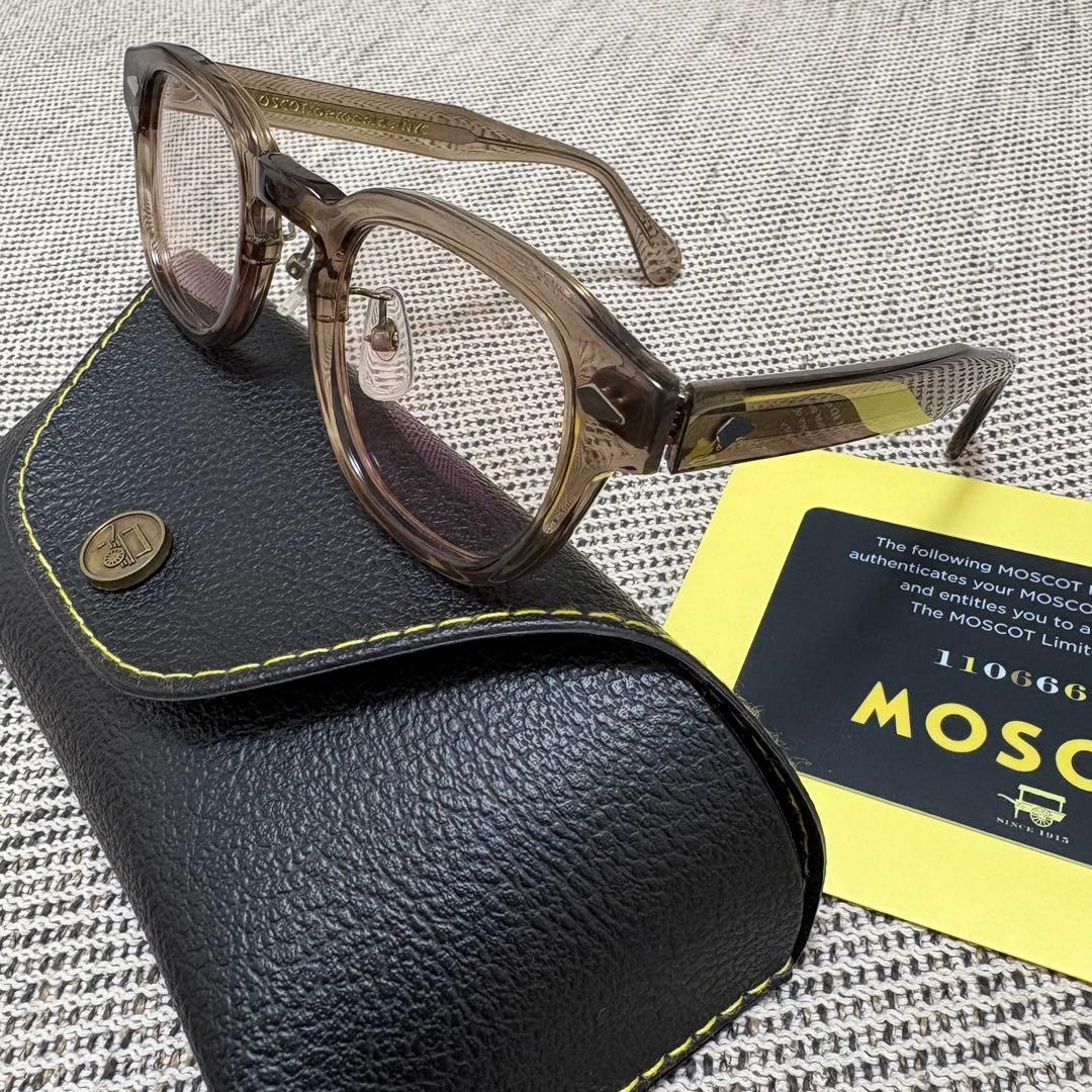 MOSCOT モスコット LEMTOSH レムトッシュ ブラウンアッシュ 44