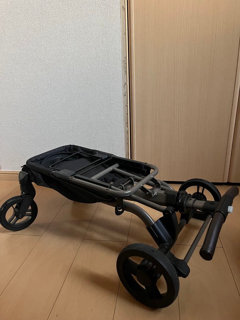 ベージュ 折りたたみ式 ペットカート