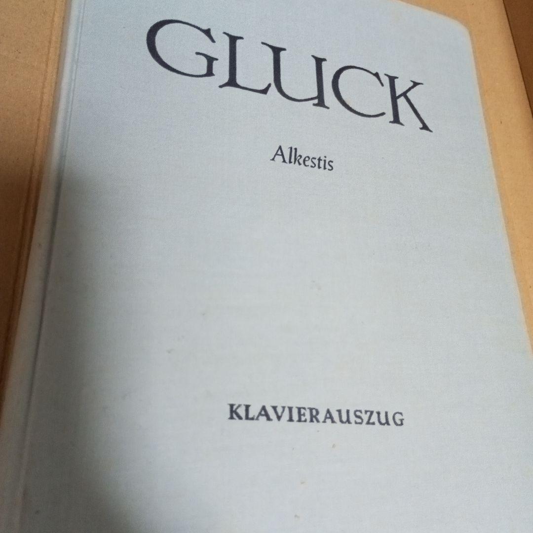 グルック GLUCK Alkestis Klavierauszug