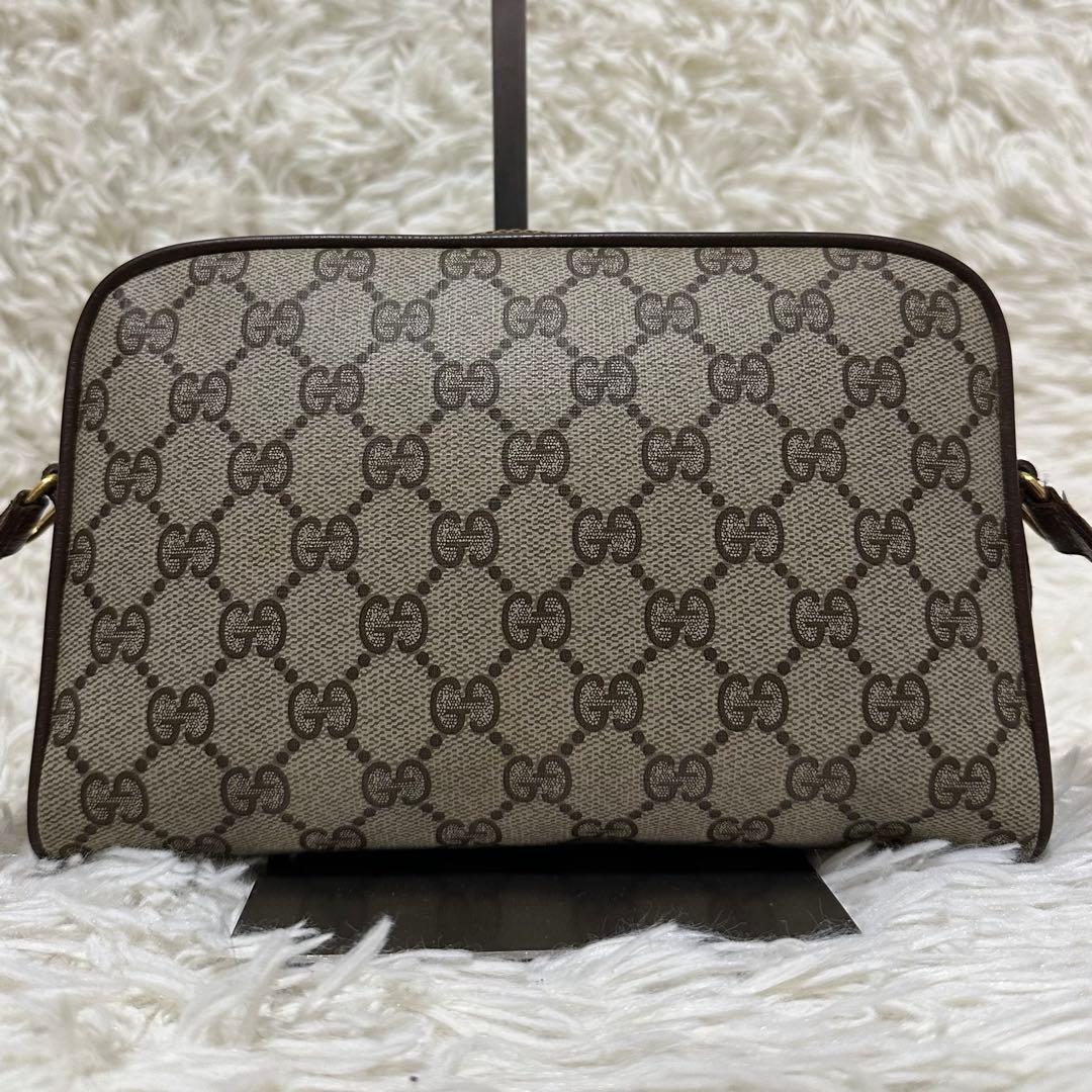 値下げ オールドグッチ GG 金具 レザー ショルダーバッグ シェリーライン