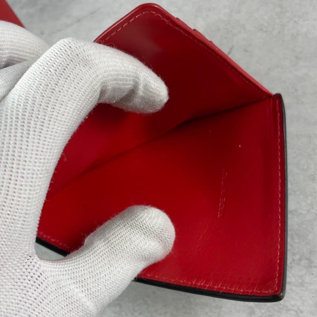 【美品】クリスチャンルブタン マネークリップ 財布 スタッズ ロゴ レザー