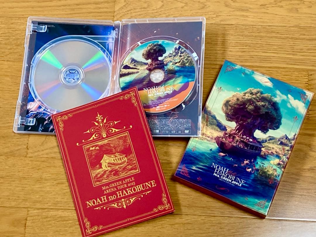 【完全生産限定版DVD】Mrs.GREENAPPLE ノアの方舟＆アトランティス