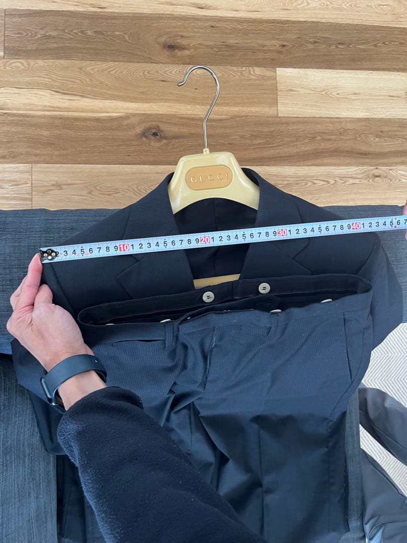 最終値下げ！美品！GUCCI スーツ　メンズ