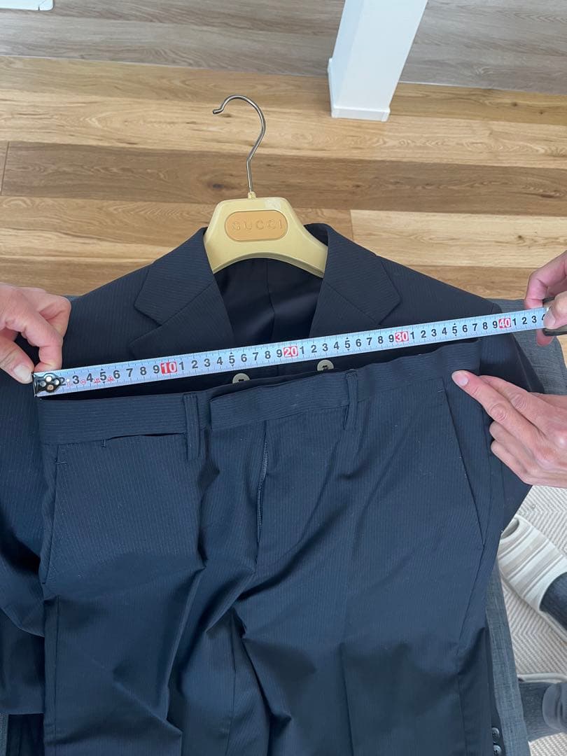 最終値下げ！美品！GUCCI スーツ　メンズ