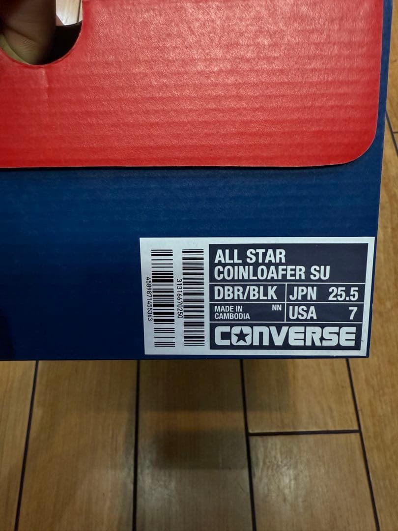 ✨新品・本革✨コンバース オールスター ローファー スエード 紳士靴