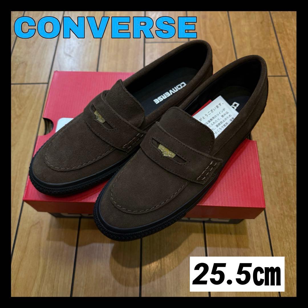 ✨新品・本革✨コンバース オールスター ローファー スエード 紳士靴