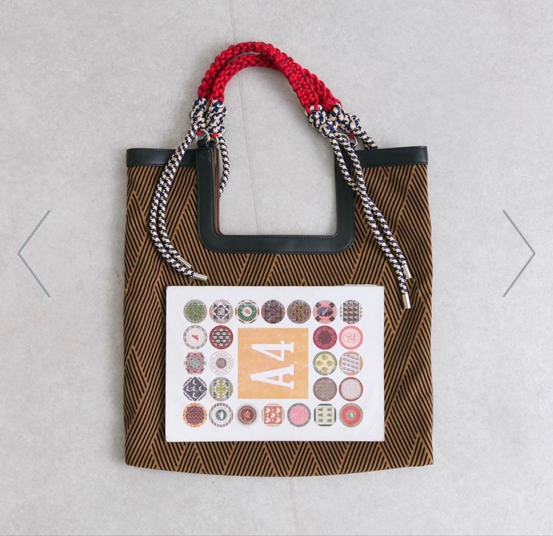 ear PAPILLONNERイヤパピヨネ MTAミックストートバッグ　A4