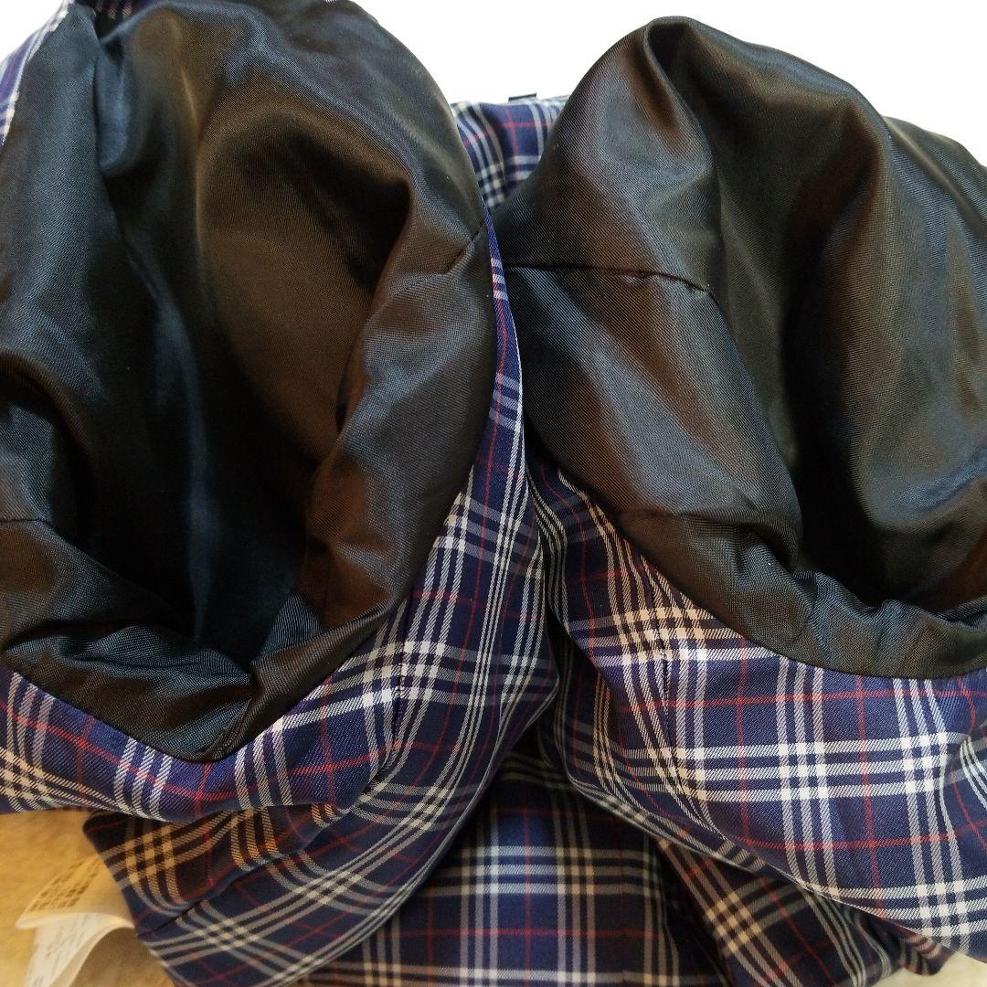 ブラックレーベルクレストブリッジ　コート　CBチェック　ダークグレー　L