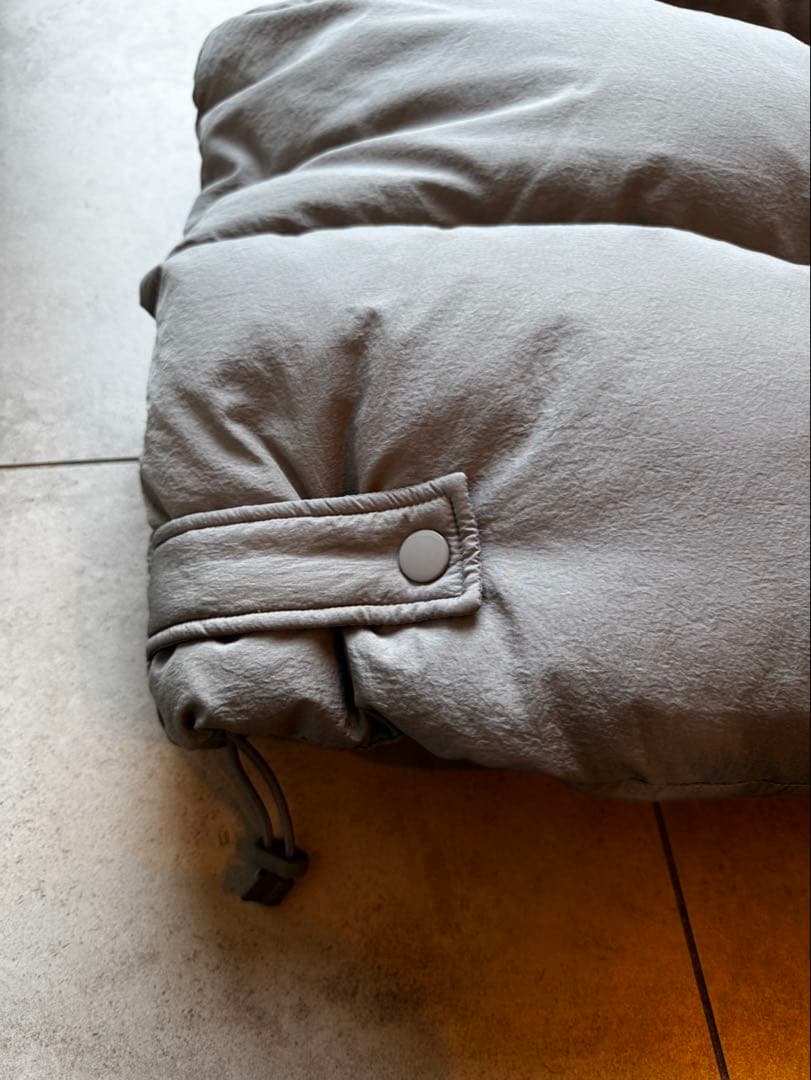 DIESEL W-ROLF-SL-NW XL グレー ダウンベスト