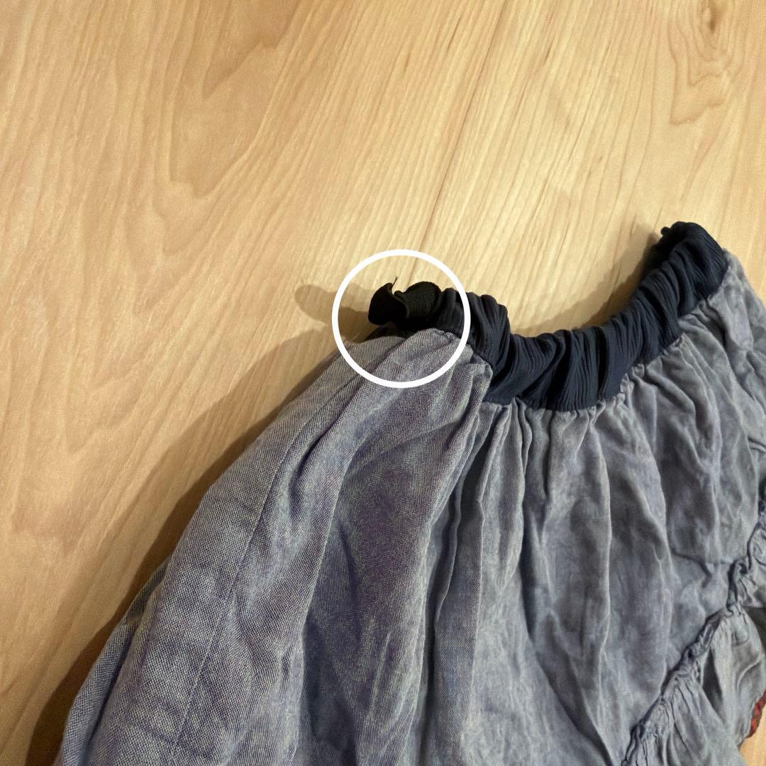 familiar 90cm 半袖Tシャツ・リバーシブルスカートの3点セット