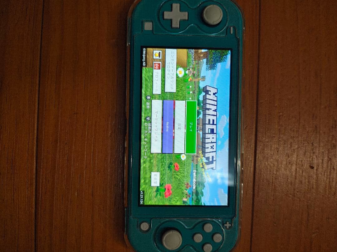 Nintendo Switch Lite アクアブルー 　ジャンク品　ケース付き