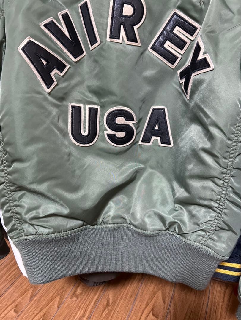 AVIREX MA-1 フライトジャケット オリーブ