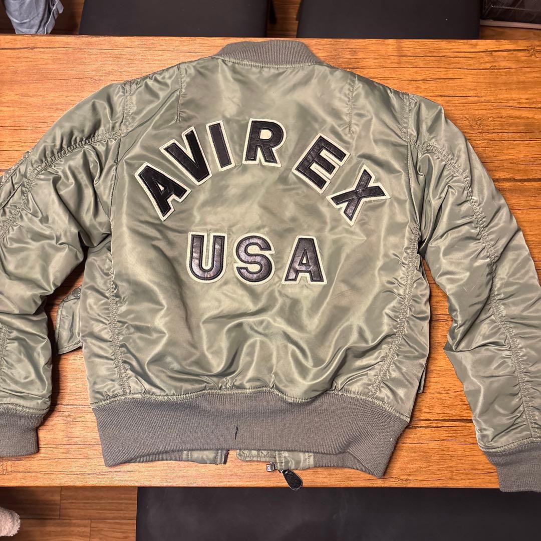 AVIREX MA-1 フライトジャケット オリーブ