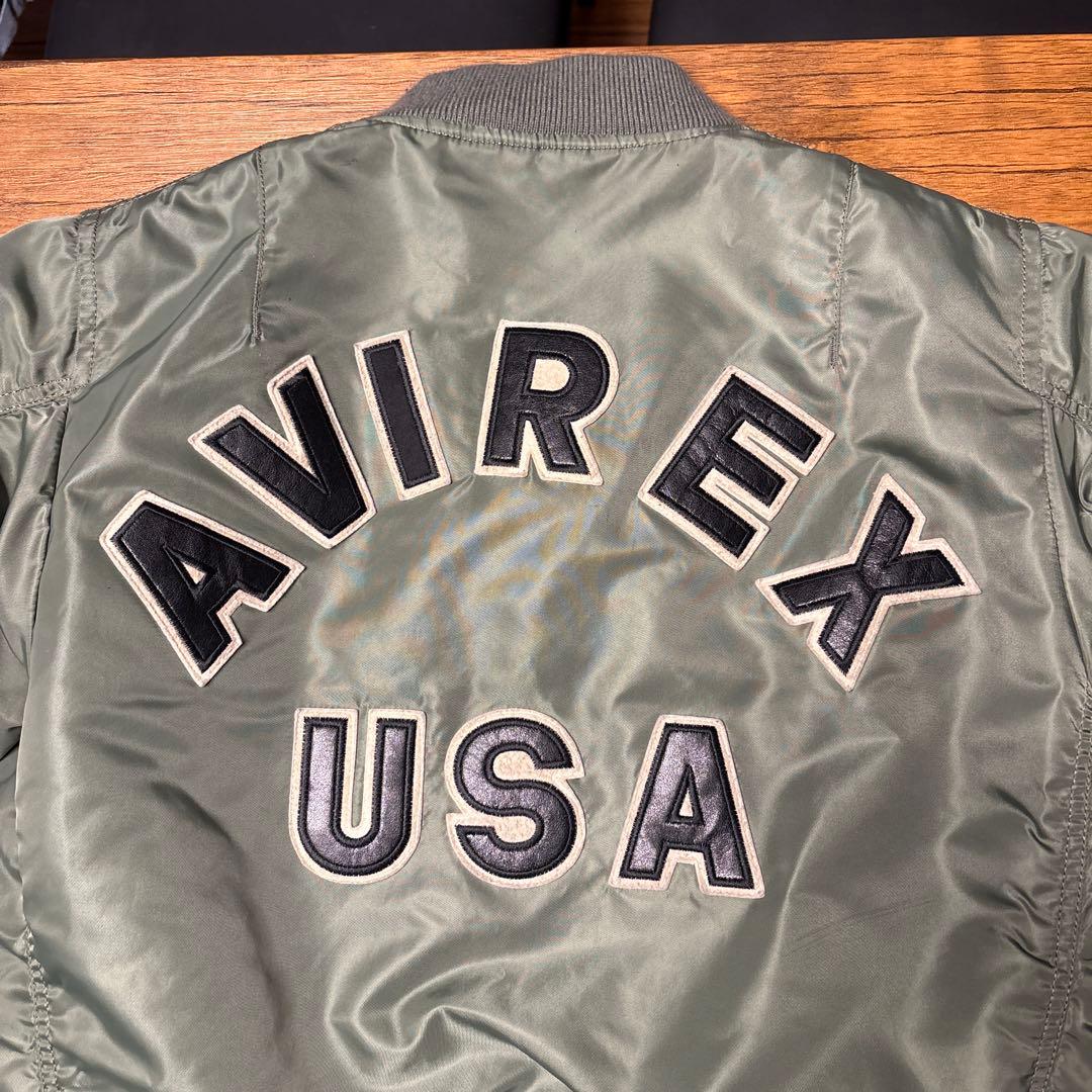 AVIREX MA-1 フライトジャケット オリーブ
