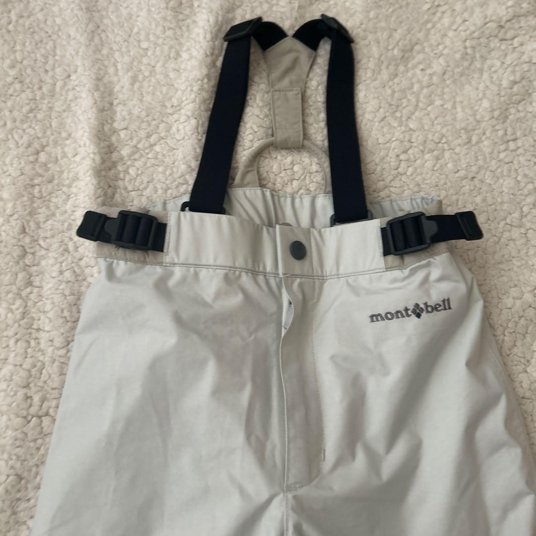 美品120 mont-bell モンベル スキー　スノーボードウェア　上下セット