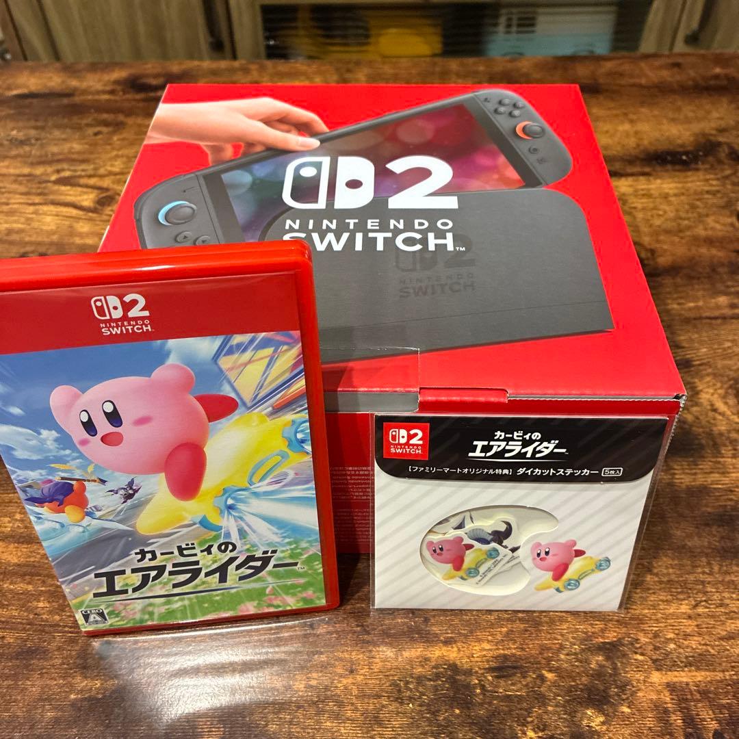 Nintendo Switch2本体 カービィのエアライダー