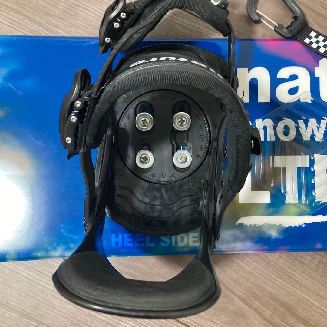 nature スノーボード 130cm キッズビンディング セット