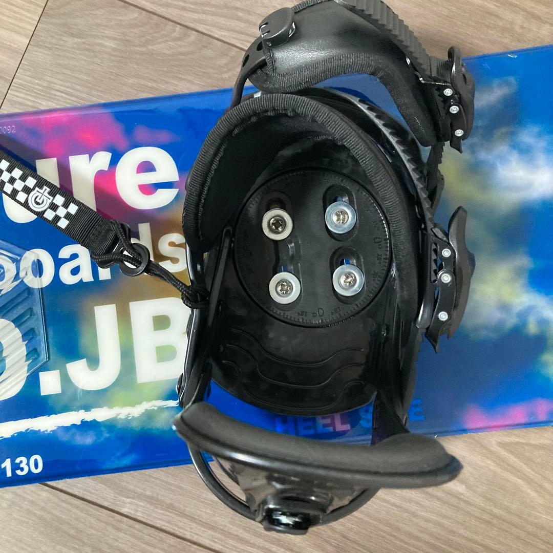 nature スノーボード 130cm キッズビンディング セット