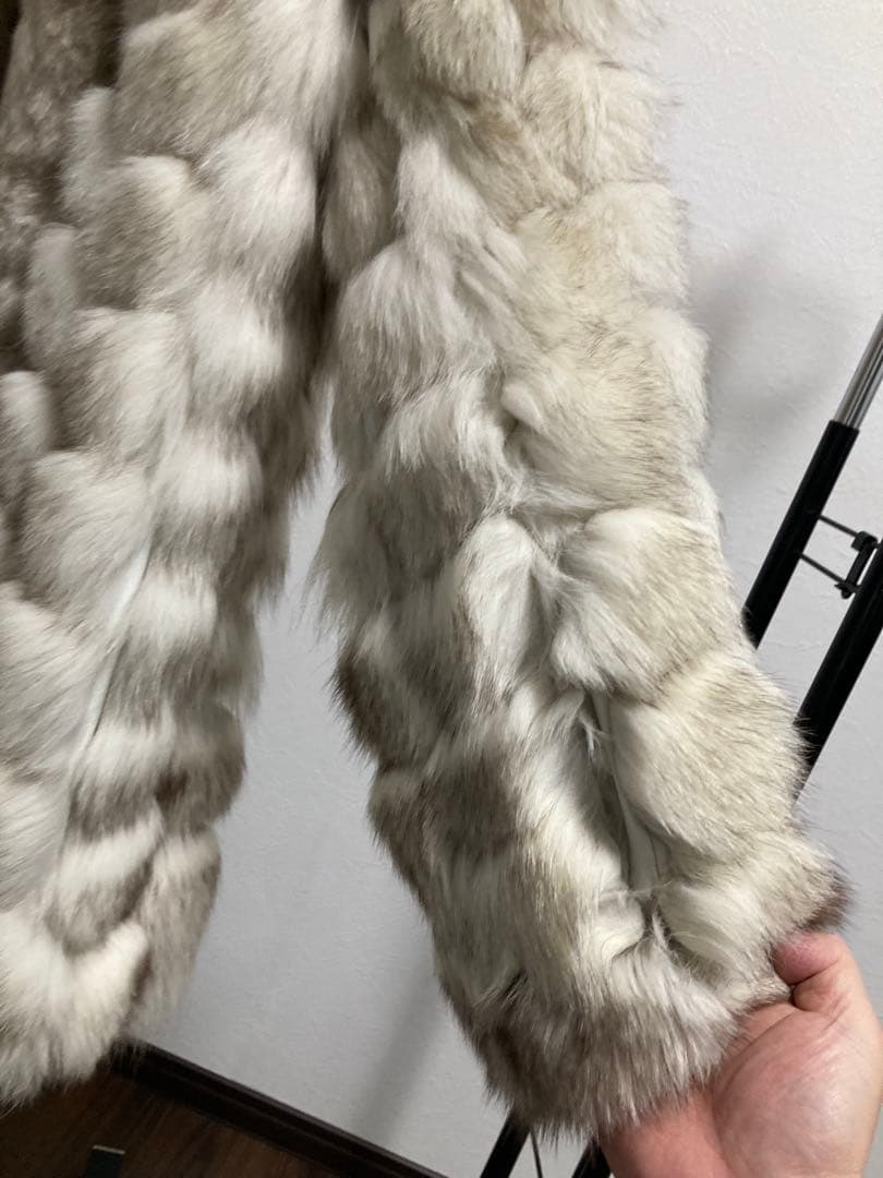 ファーコート 毛皮 EMBA エンバ FOX 産地 ノルウェー 日本製 11号