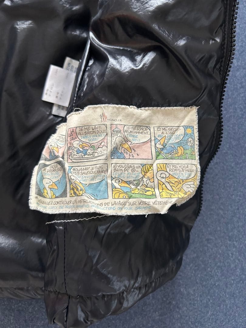 MONCLER モンクレール　黒 ダウンベスト　サイズ0
