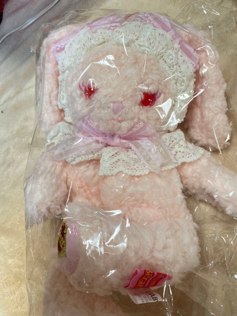 ベイビーザスターズシャインブライト　うさくみゃ　ポシェット　ピンク　ピコフラワー