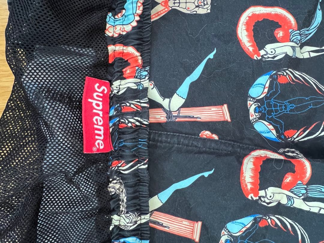 18SS Supreme アルファベットプリントショートパンツ