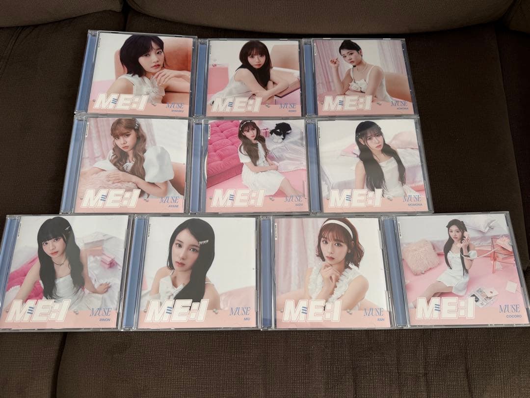 ME:I MUSE FC盤CD 全員セット（トレカ・ブロマイド）