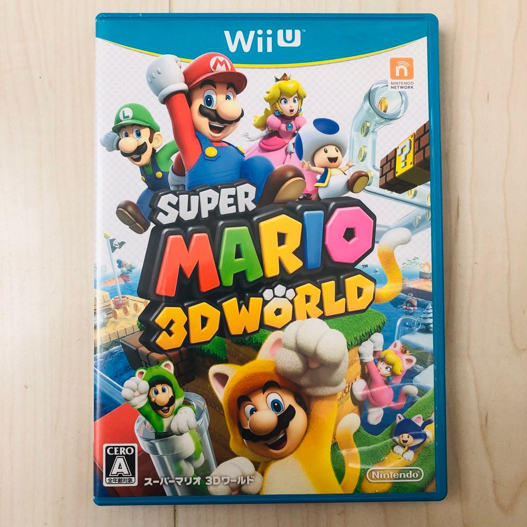 WiiU　本体　コントローラー　フルセット　ゲーム3点付