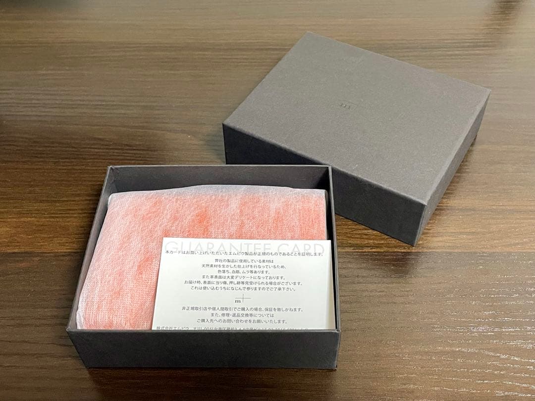 新品未使用　エムピウ ミッレフォッリエ P25 オレンジ　チョコ