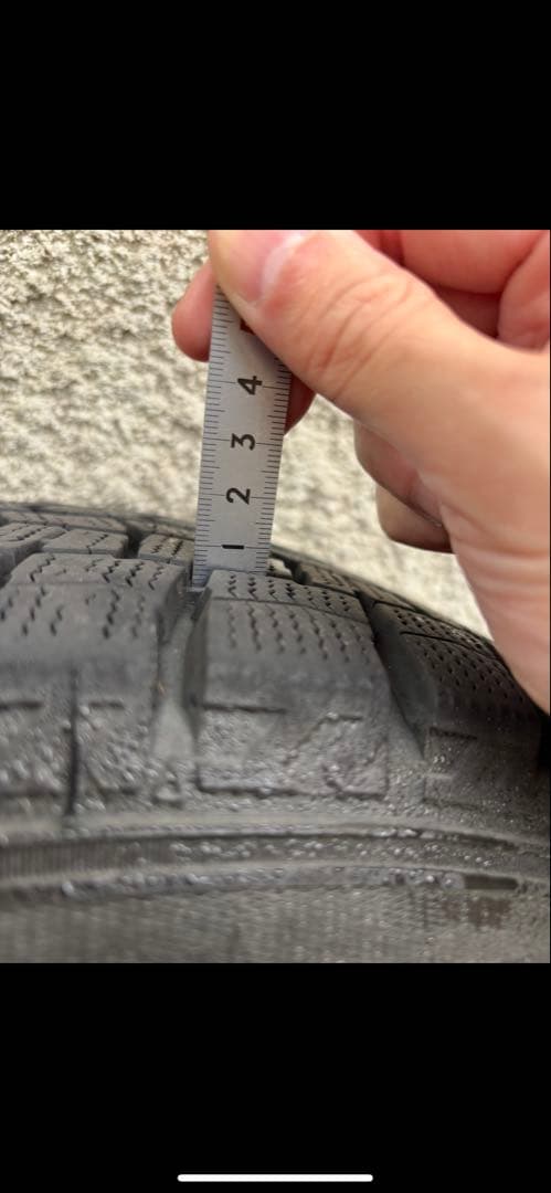 ダンロップ　（WINTER MAXX 185/60 R15）トヨタ純正ホイール付