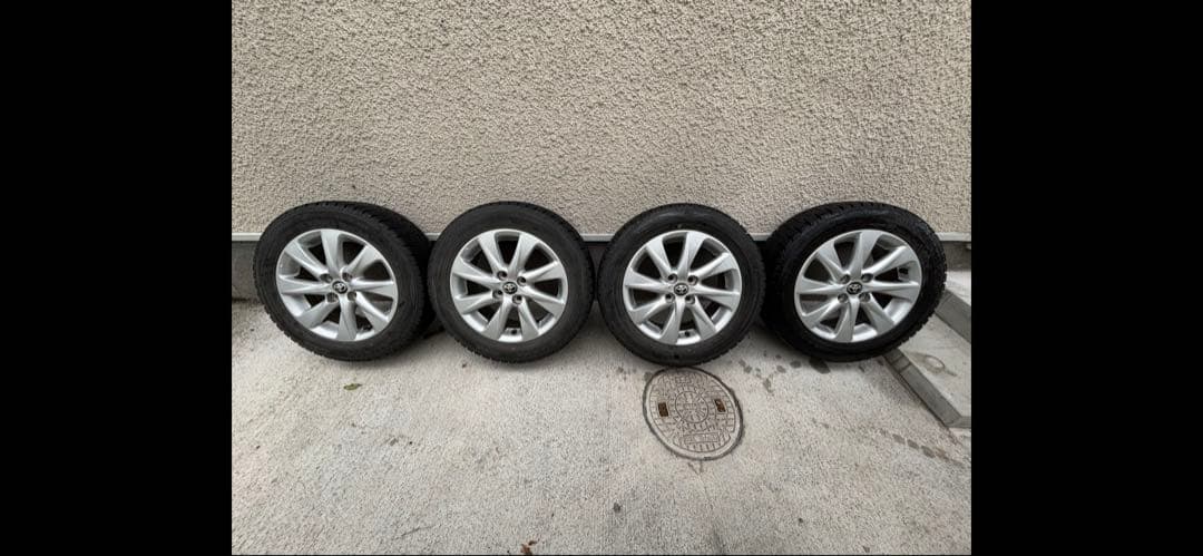 ダンロップ　（WINTER MAXX 185/60 R15）トヨタ純正ホイール付