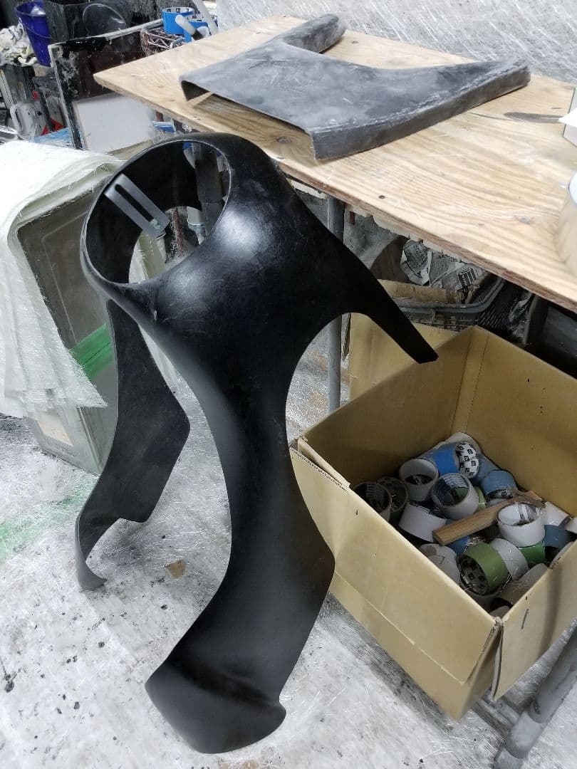 ロケットカウル　イノウエタイプ　ステージ付き　単車