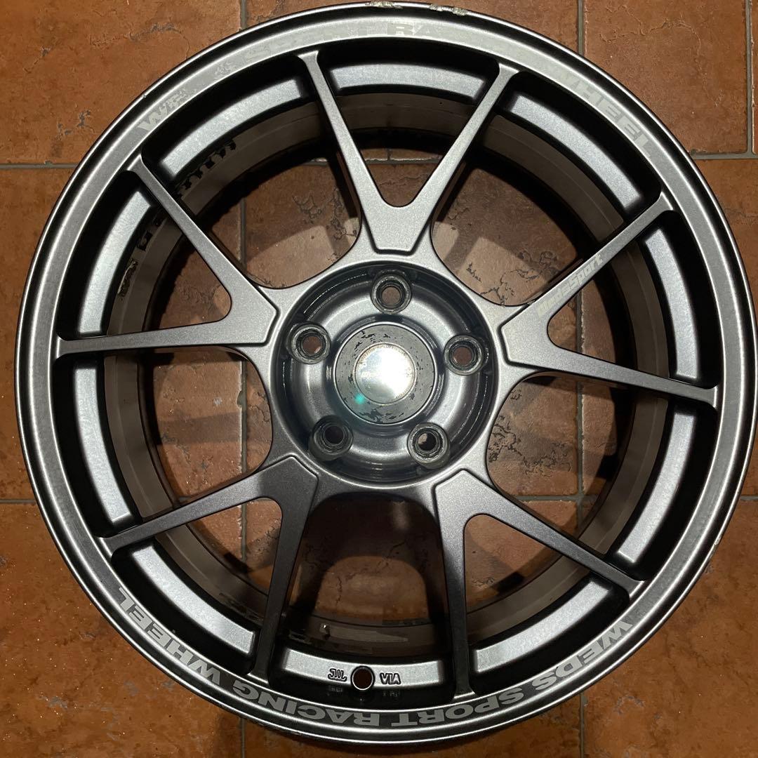 ウェッズ TC-005 17インチ 7.0J +33軽量 希少 絶盤 4本セット