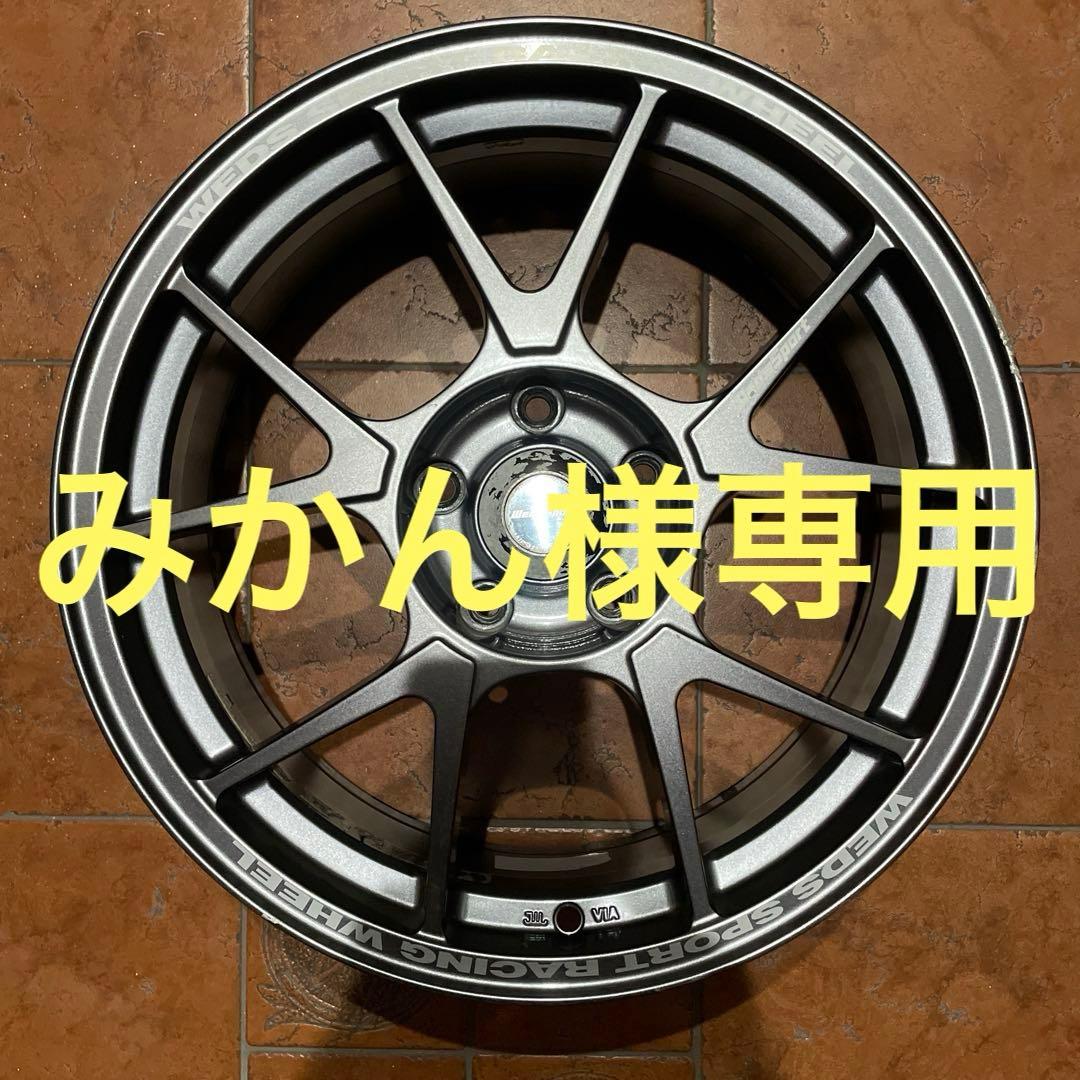 ウェッズ TC-005 17インチ 7.0J +33軽量 希少 絶盤 4本セット
