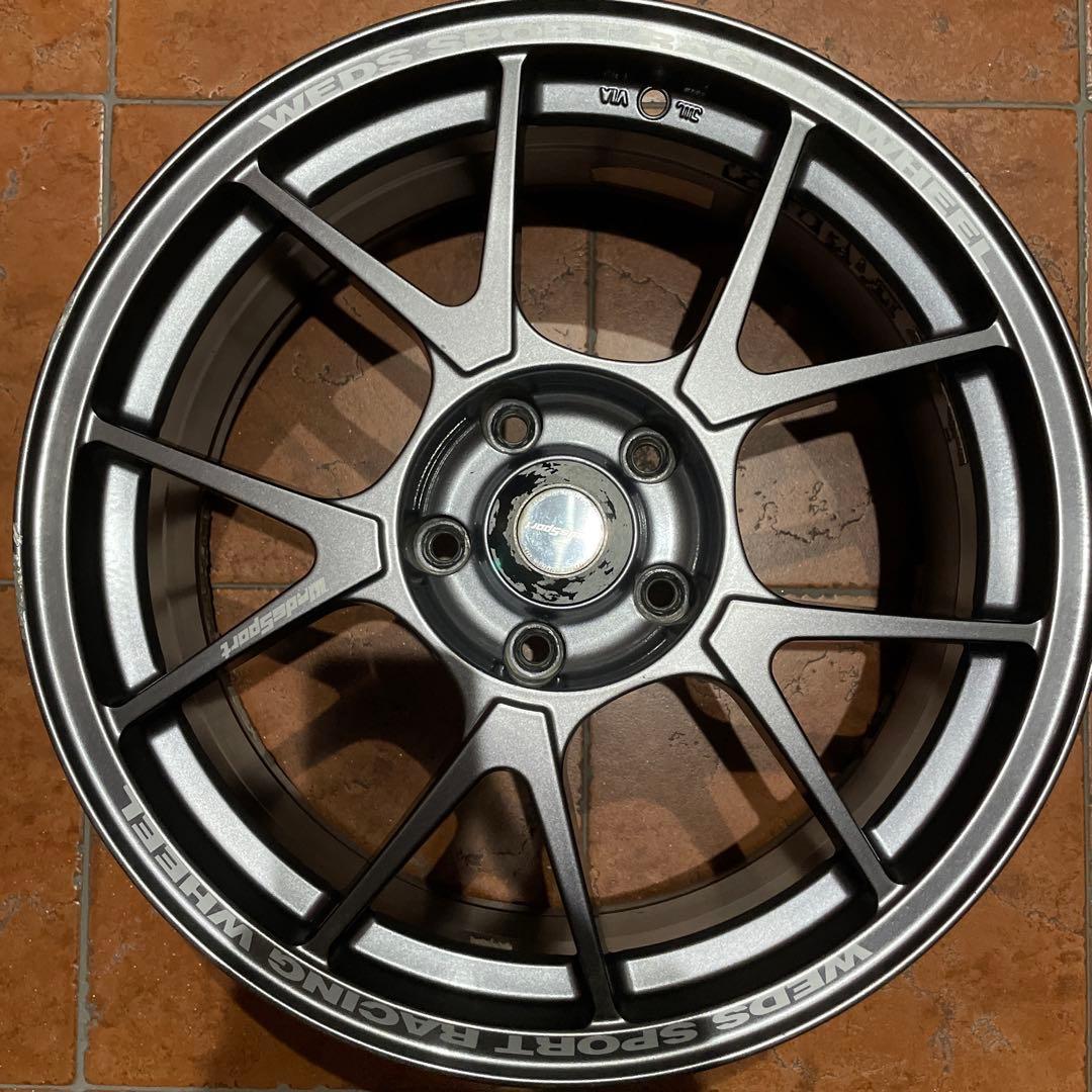 ウェッズ TC-005 17インチ 7.0J +33軽量 希少 絶盤 4本セット