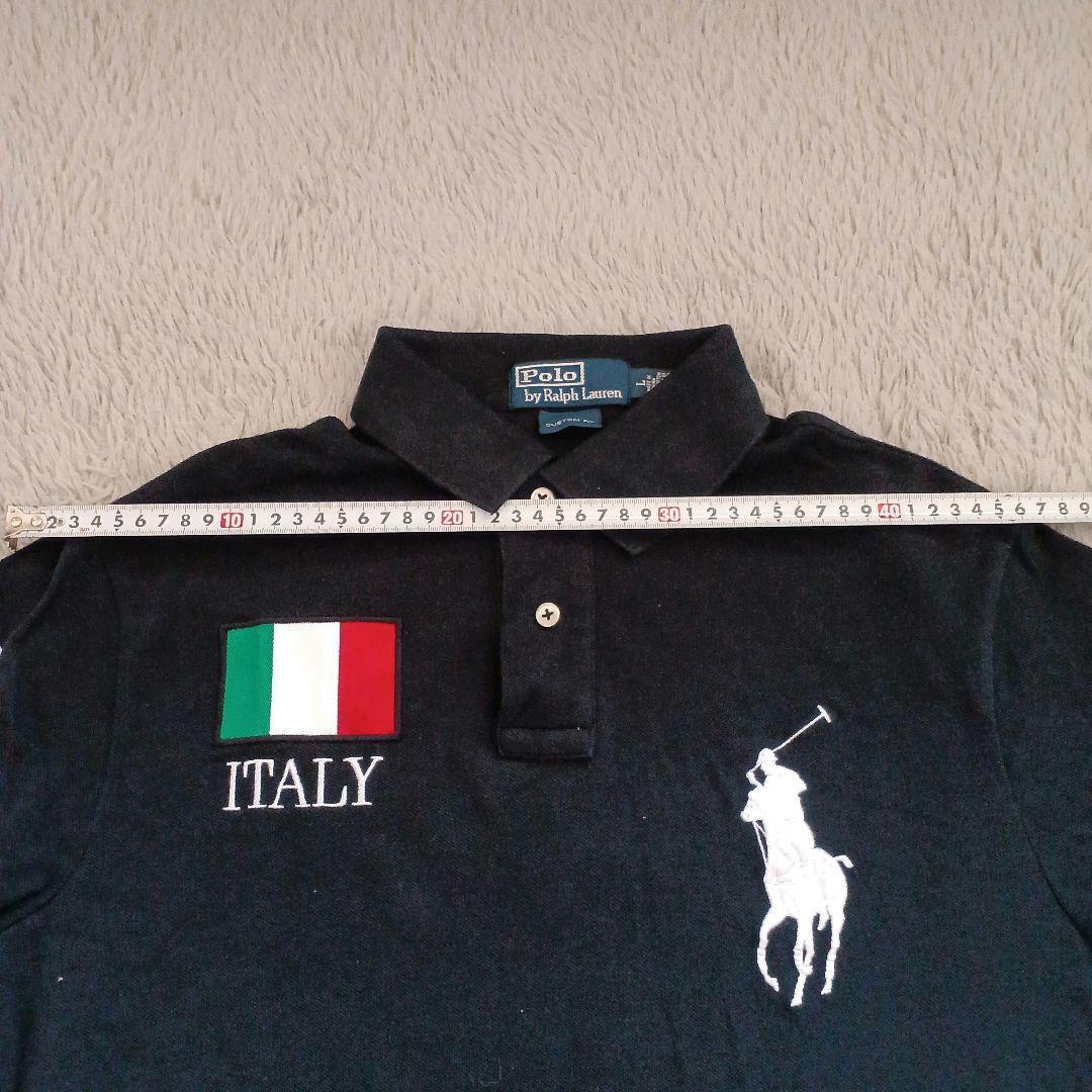 Ralph Lauren 半袖 ポロシャツ イタリア 刺繍ロゴ ビッグポニー