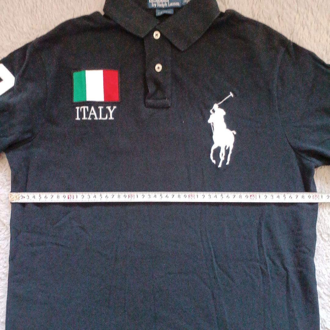 Ralph Lauren 半袖 ポロシャツ イタリア 刺繍ロゴ ビッグポニー