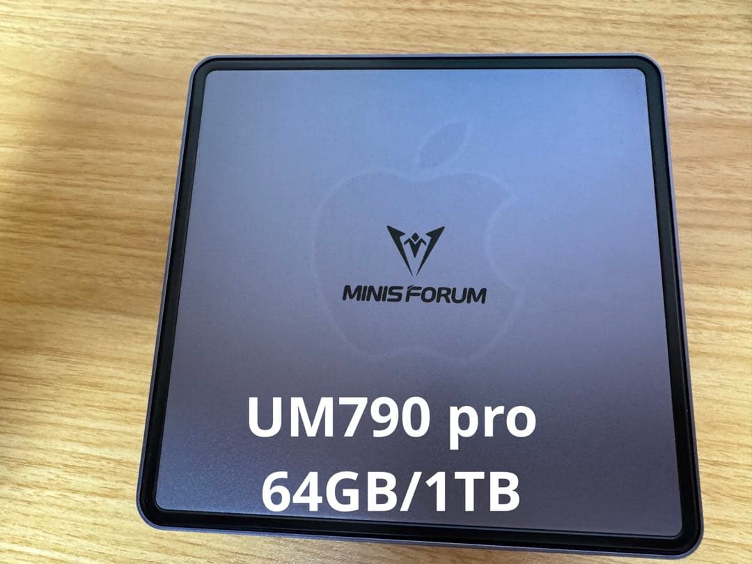 ミニPC Minisforum UM790 Pro 64Gb, 1Tb SSD