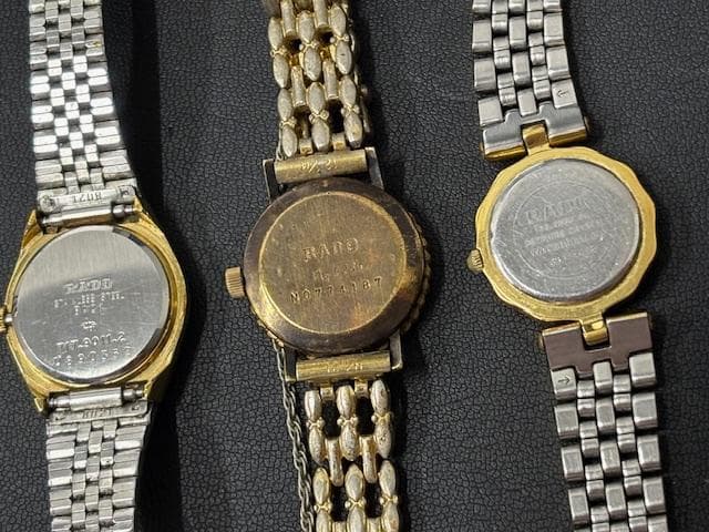 【ジャンク】RADO ラドー 腕時計 クォーツ まとめ