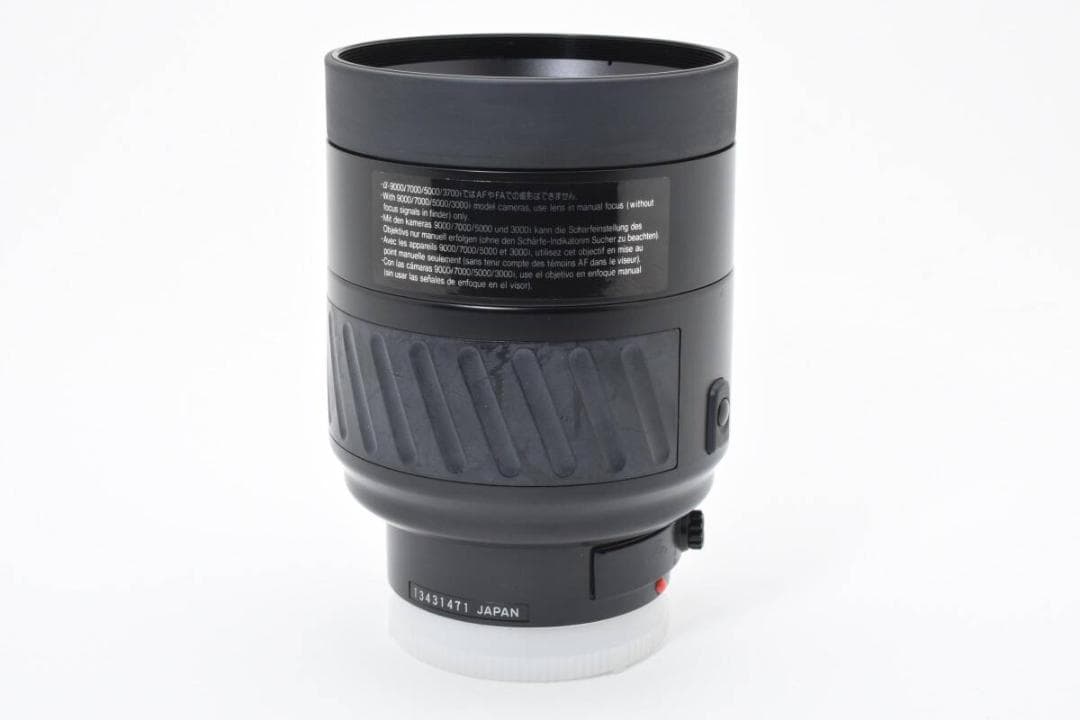 【極美品】ミノルタ AF 500mm F8 レフレックス ミラーレンズ