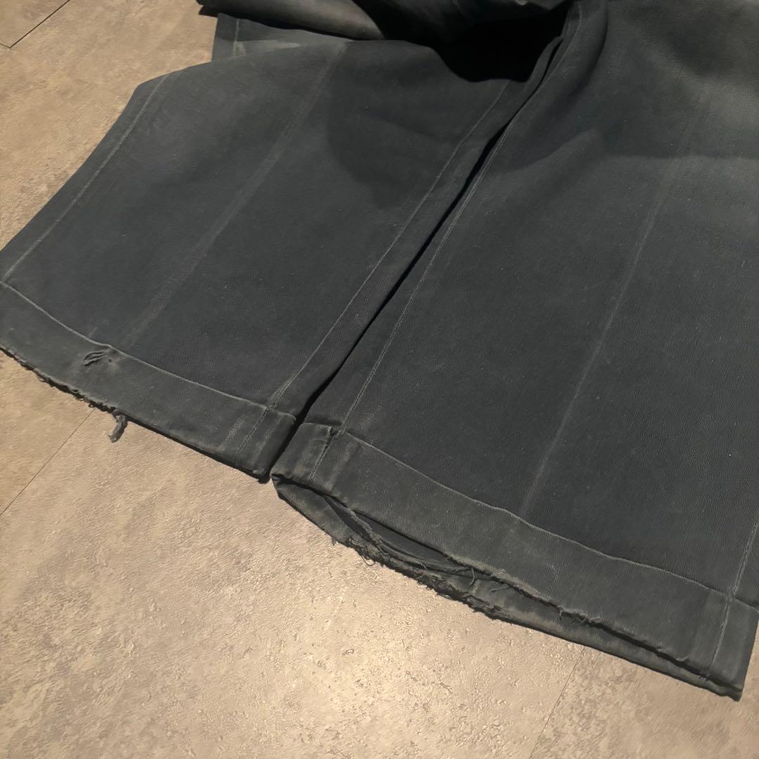 50s vintage ワークパンツ サンフェード ボロ 襤褸 コットン