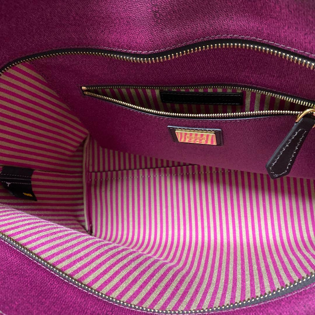 FENDIレディースズッカ柄PVCトートショルダーバック