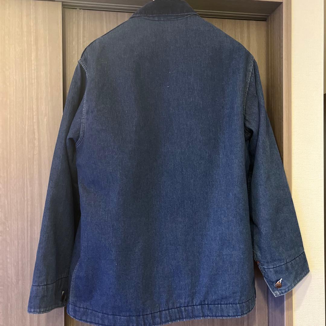 最終値下げ 濃紺 BIGMAC 70s デニムカバーオール XL程度
