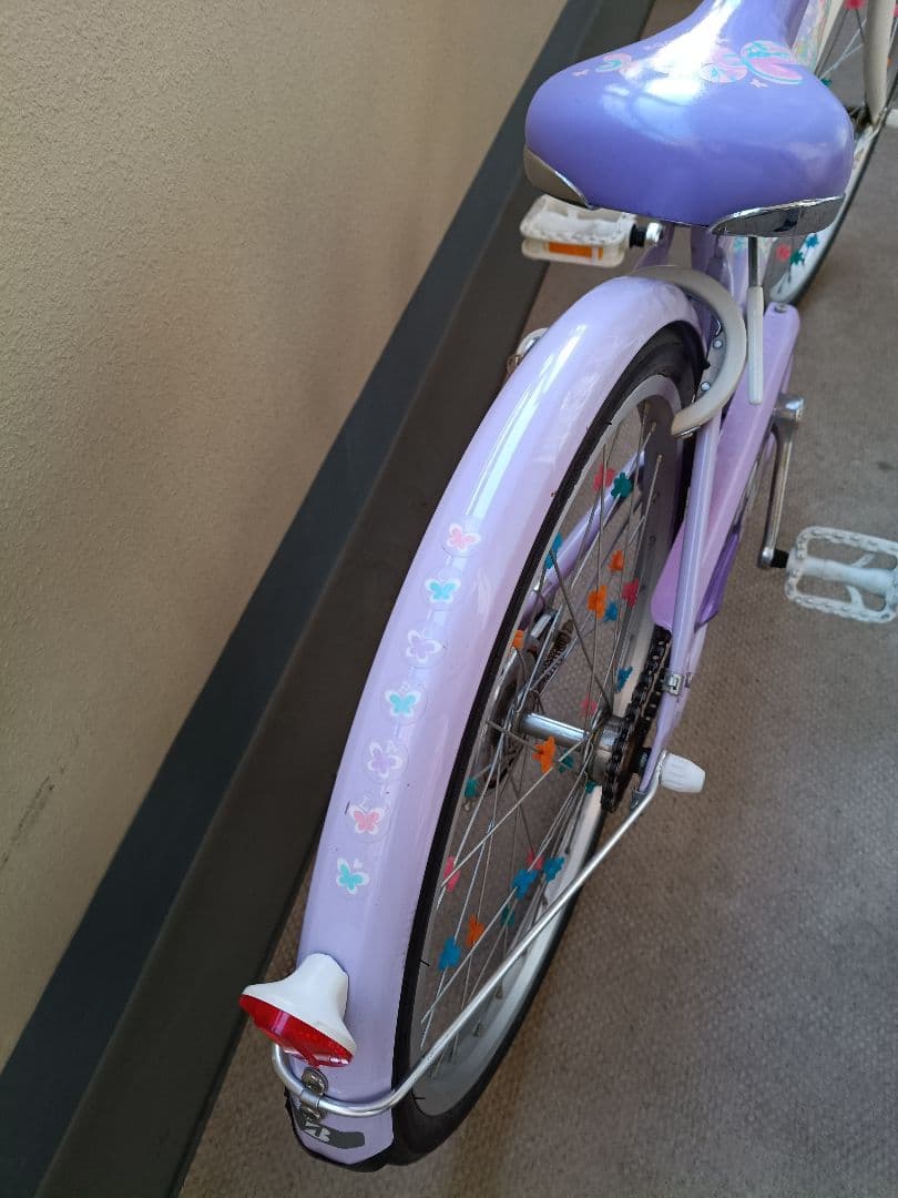 ブリヂストン　エコパル　20インチ　ラベンダー　　子供用自転車