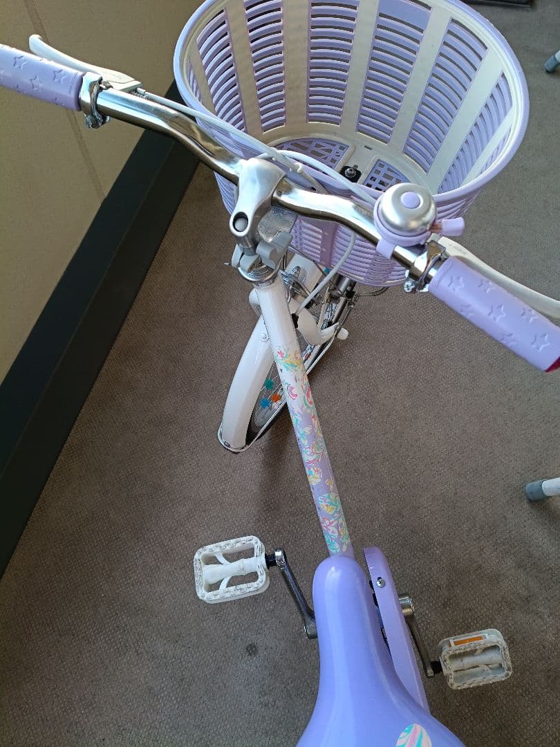 ブリヂストン　エコパル　20インチ　ラベンダー　　子供用自転車