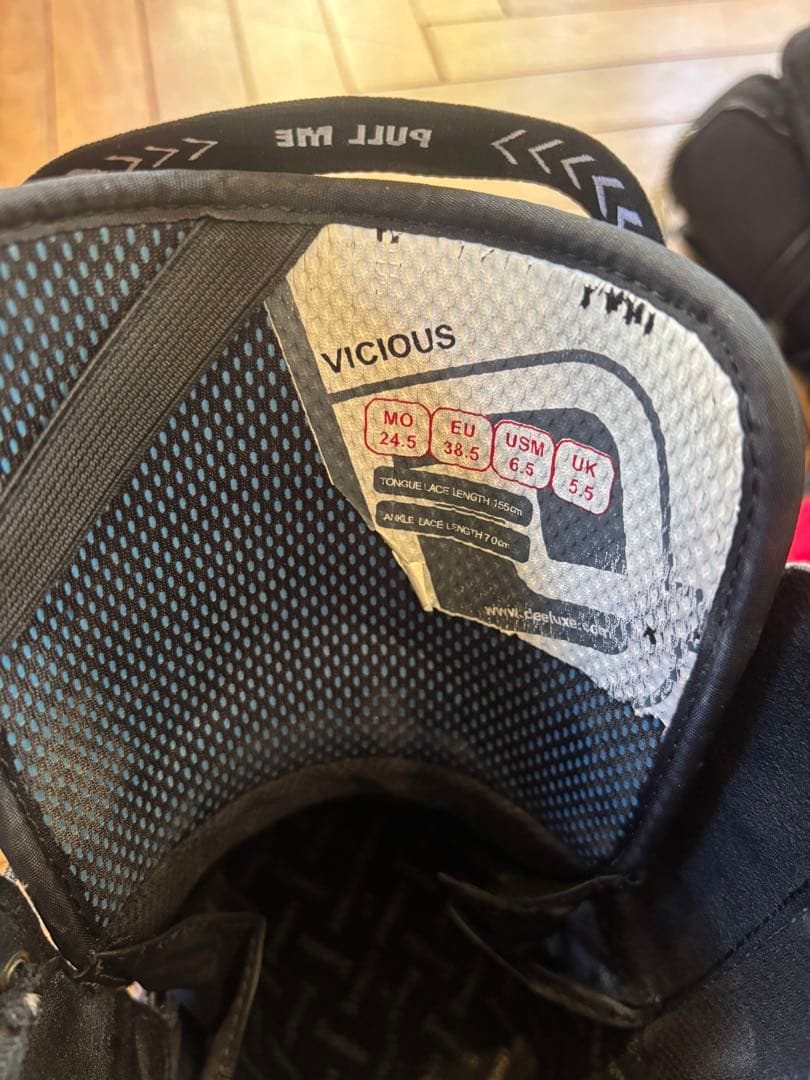 スノーボード DEELUXE vicious TF 24.5cm